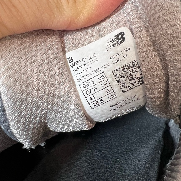 Women’s Size New Balance 990 Made in USA Classic Gray and White Sneakers - Picture 5 of 11